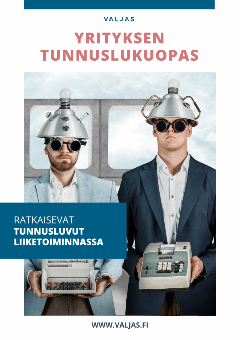 yrityksen tunnusluvut opas